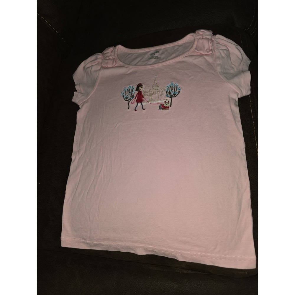 Gymboree new york‎ girl dog top size 9